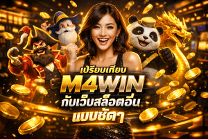 เปรียบเทียบ M4WIN กับเว็บสล็อตอื่น แบบชัดๆ